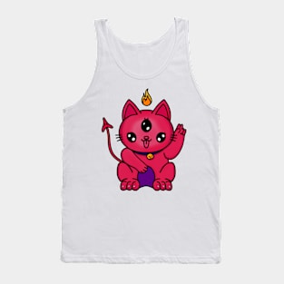 Satan kitty Tank Top